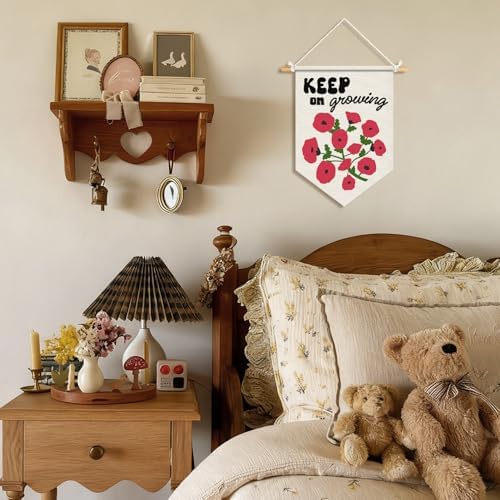 Plant Flower Classroom Decor, Keep Growing Motivational Banners - Image 2