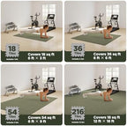 AIRHOP 18 PCS Gym Floor Mat, EVA Foam Puzzle Gym Mat, High-Density Interlocking - Image 5