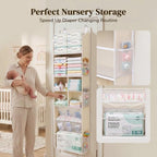 6-in-1 Over Door Hanging Organizer - Image 4