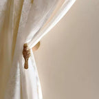 Brass Curtain Holdbacks Gold Curtain Tieback Curtain Holders Backs Wall Hooks by QIIODATD
