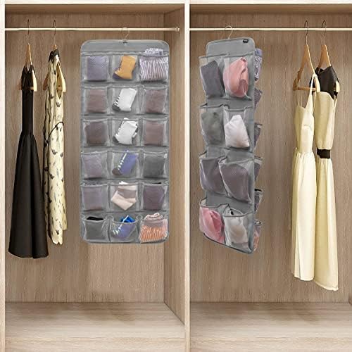 Dual-Sided Hanging Closet Organizer - Image 2