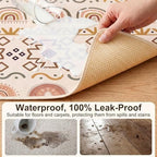 Basumee Splat Mat for Under High Chair, Waterproof & Mess-Proof Floor Mat - Image 2