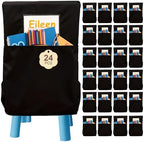 24 Pack 19.5 x 16.5 Inch Student Chair Pockets by Unknown