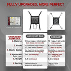 Car Organizer Between Front Seats, Purse Holder, Dog Barrier, Mesh Net Bag - Image 5