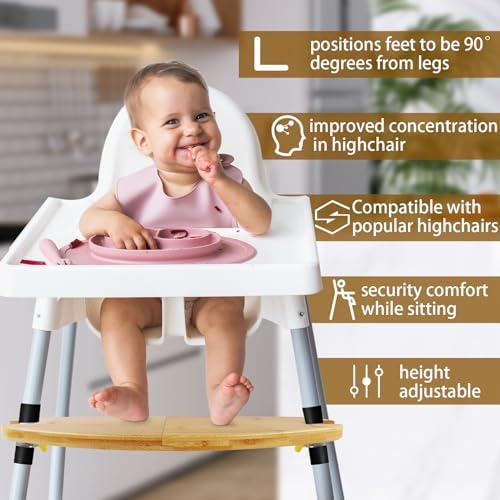 Baby Bamboo High Chair Accessories Compatible - Image 7