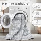 8x10 Washable Area Rugs for Living Room, Dining Room - Image 4