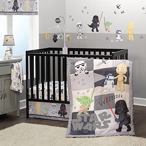 Lambs & Ivy Star Wars Classic 3-Piece Baby Crib Bedding Set by LambsIvy