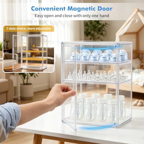 Upgraded Baby Bottle Storage Organizer - Image 3