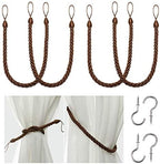 BEL AVENIR Curtain Rope Tiebacks, Drapery Rope Holdbacks by BELAVENIR