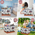 Monster Truck Storage Laundry Basket, Kid Room Decor - Image 6