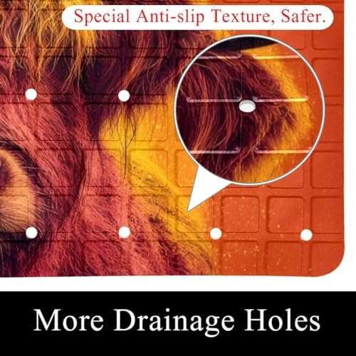 Shower Mat Non-Slip Bathtub Mats - Image 2