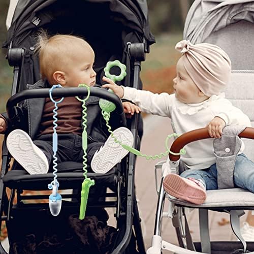 Toy Straps for Stroller, Pacifier Holder Clip - Image 4