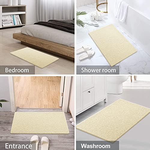 SONGZIMING Shower Mat Non Slip Without Suction Cup, 32x17 Inch PVC Loofah Shower - Image 6