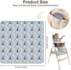 Baby Splat Mat for Under High Chair - Image 3