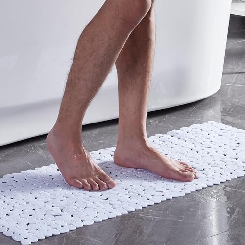 Webos Bath Shower Mat Non Slip: Extra Large Pebble Bathtub mat - Image 7