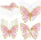 Harloon 100 Pcs Butterfly Paper Placemats by Muasung