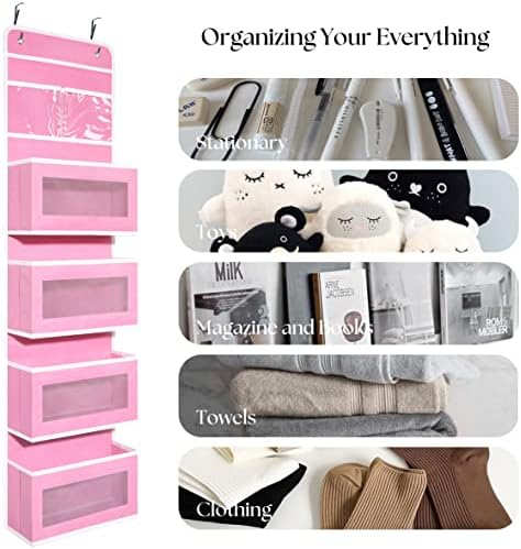 Giraffe Creation Pink Over Door Organizer - Image 6