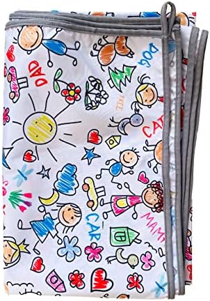 Waterproof High Chair Splat Mat – Machine Washable Floor & Table Protector by Yorni