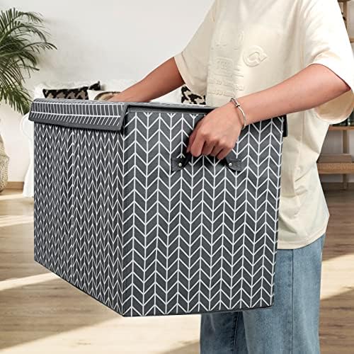 Large Toy Storage Box Chest for Kids, Sturdy Toy Box Bin Baskets - Image 5