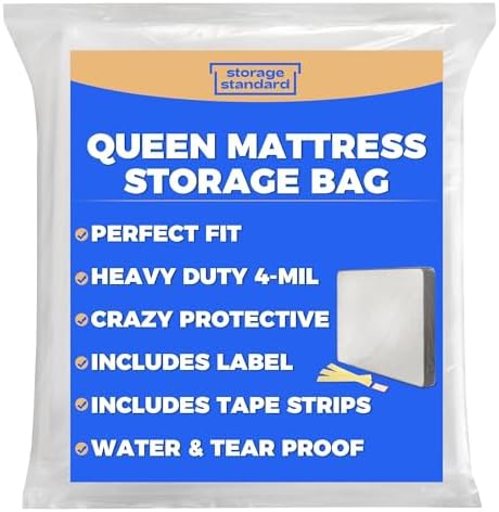 Queen Mattress Bags for Moving & Storage by Storage+Standard
