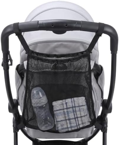 Universal Stroller Organizer Bag Polyester Mesh Stroller Storage Net Bag by Unknown