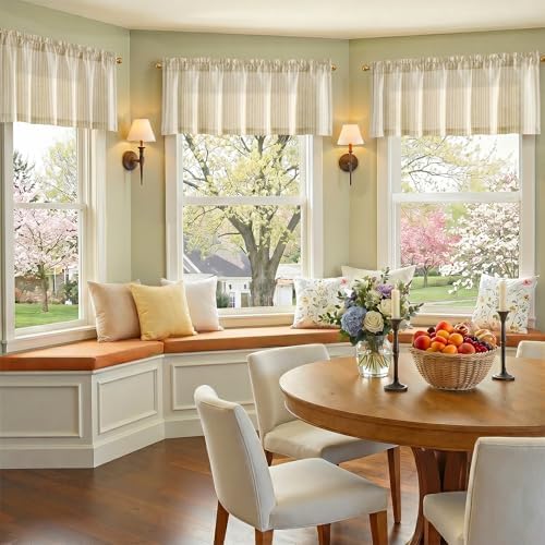 jinchan Linen Boxter Stripe Valances - Image 5