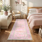 2x6 Hallway Runner Rug Non Slip Forest Nursery Runners Washable Stain Resistant - Image 3