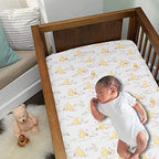 Lambs & Ivy Disney Baby Storytime Pooh 3-Piece Nursery Crib Bedding Set - Image 5