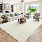 Keeko 4x6 Area Rugs for Living Room, Soft Washable Memory Foam Bedroom Rug by Keeko