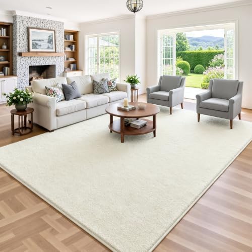 Keeko 4x6 Area Rugs for Living Room, Soft Washable Memory Foam Bedroom Rug by Keeko