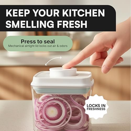 Bop Top Airtight Food Storage Containers | Pop-Top Lid | 2 Cups / 16 Oz - Image 7