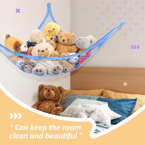 Lazebox Stuffed Animal Net Hammock - Image 2