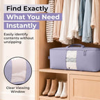 Soft Canvas Storage Bags with Zipper. Thick Breathable - Image 5