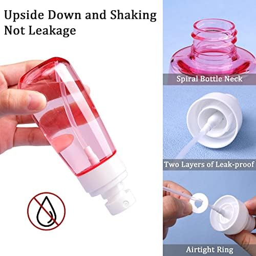 Cosywell Fine Mist Spray Bottle 3.4oz/ 100ml Empty Cosmetic Refillable Travel - Image 3