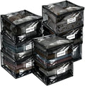 Plastic Storage Bags with Easy-Glide Zipper, Durable Clear Vinyl Zippered by Kikerike