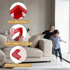 uxcell Corner Protectors, Furniture Corner Guard and Edges Safety Bumpers - Image 3