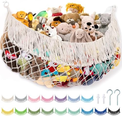 Stuffed Animal Hammock by PrimZootyDesign