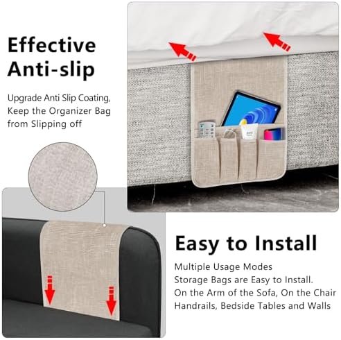Remote Control Holder Couch Caddy, Armchair Caddy - Image 5