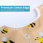 3 Pcs Long Sleeved Bib Set|Baby Waterproof Bibs - Image 4