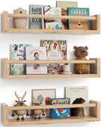 G&W Gruwald Nursery Book Shelves, Hanging Bookshelf, Wall Book Shelves by G%26W+Gruwald