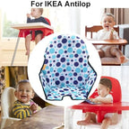 Cushion Cover - Wooden High Chair Pads, Washable Throw Cushion Covers, - Image 2