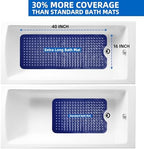 MOONFLY Shower and Bathtub Mat, 40x16 Inches - Image 6