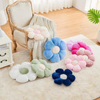 Kcvvcr Lavender Flower Pillow, 14.9" Cute Flower Shaped Floor Pillow, Aesthetic - Image 5