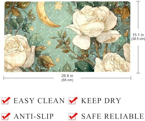 Shower Mat Non Slip, 26.8 x 15.1 Inch Bathtub Mat - Image 3