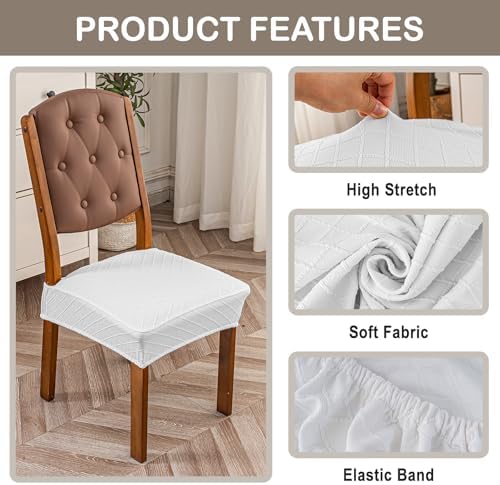 Genina Waterproof Chair Covers Set of 2, No Rear Covers - Image 5
