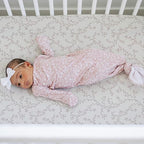 Sorrel + Fern Baby Crib Sheets Neutral, Fitted 2-Pack - Image 3