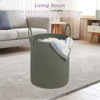 Large Laundry Basket, Laundry Hamper, baby hamper, Nursery Blanket Storage - Image 6