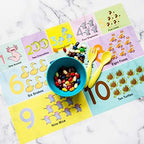 Youngever 80 Disposable Placemats Table Topper, Extra Sticky Adhesive Peel and - Image 4