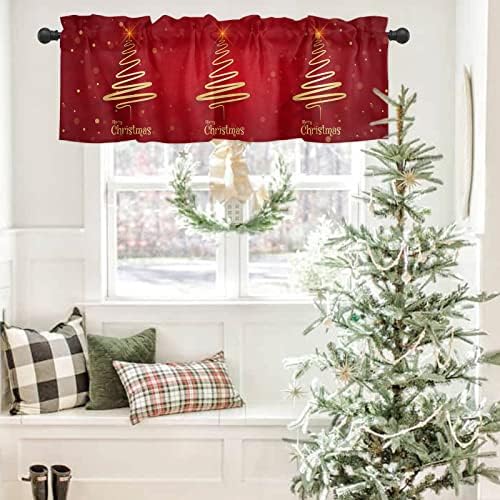 Vandarllin Christmas Tree Valance Curtains - Image 4