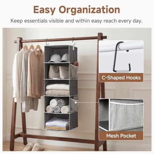 StorageWorks Hanging Closet Organizer - Image 4